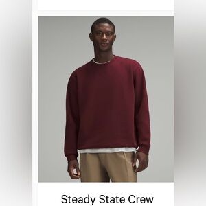 lululemon steady state crew